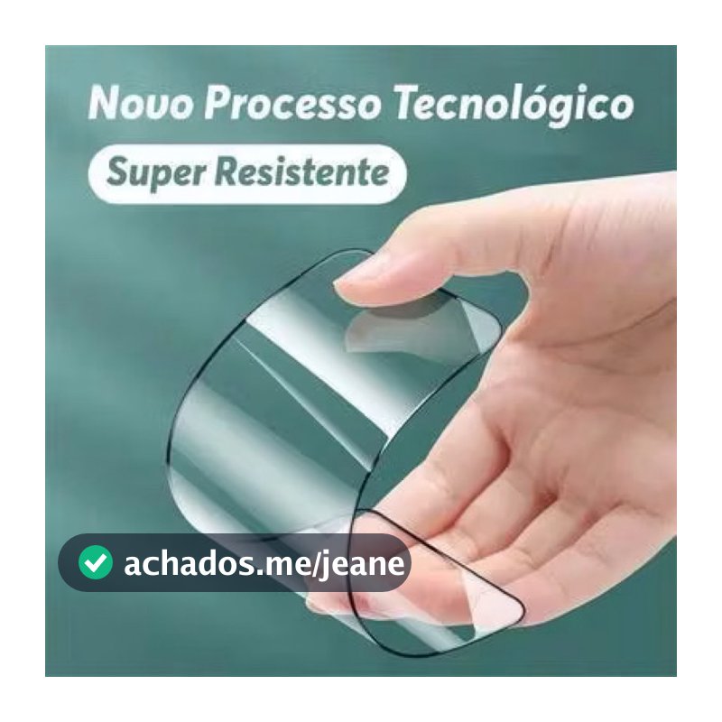 Película De Gel Hidrogel Cerâmica 3D Flexível  iPhone 18PRO MAX 18PRO 17 16 15 14 13 12 11 Pro max Xs XR 7/8