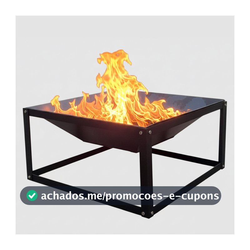 Lareira para Jardim a Lenha Externa - Fogueira Fire Pit