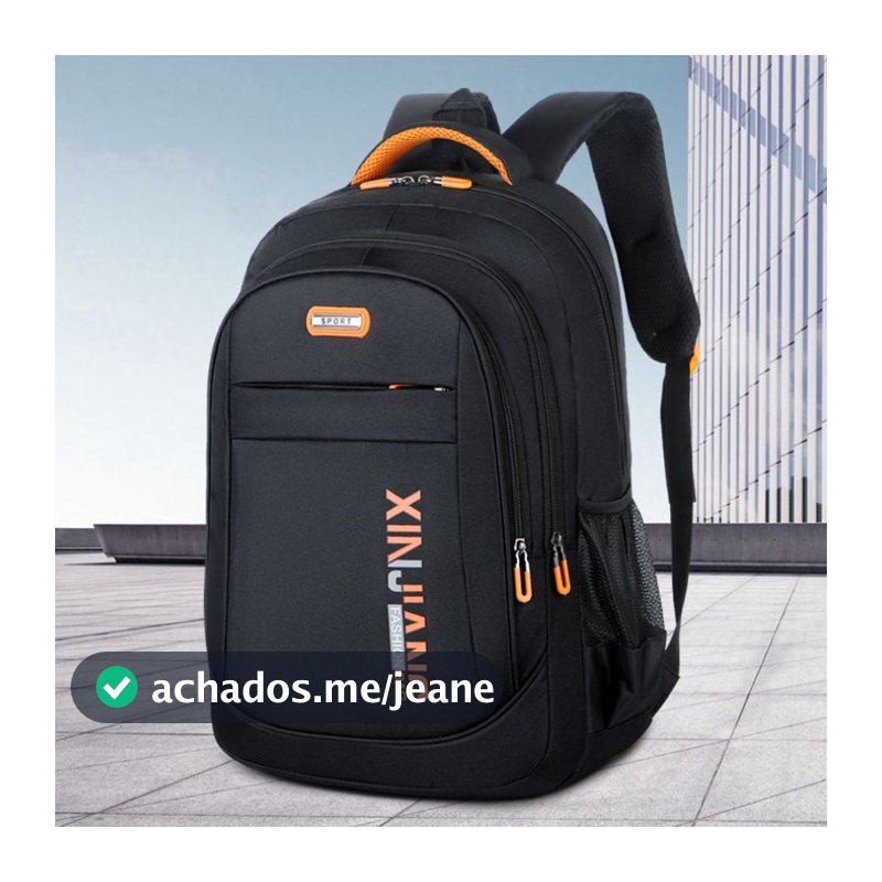 Mochila Masculina Bolsa Prova D'água Mochila escolar