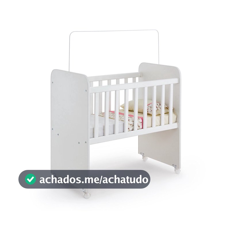 Mini Berço Ternurinha Com Colchao Impermeavel e Rodinhas Certificado Inmetro