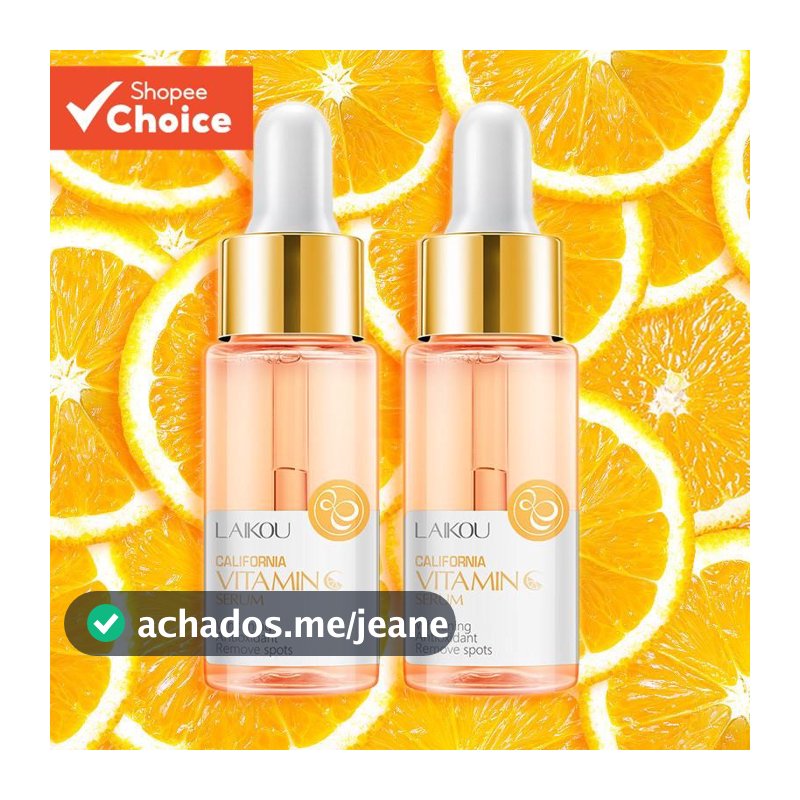LAIKOU Vitamina C Serum Clareador Anti-Rugas Essência Sarda Cuidados Com A Pele 2pcs