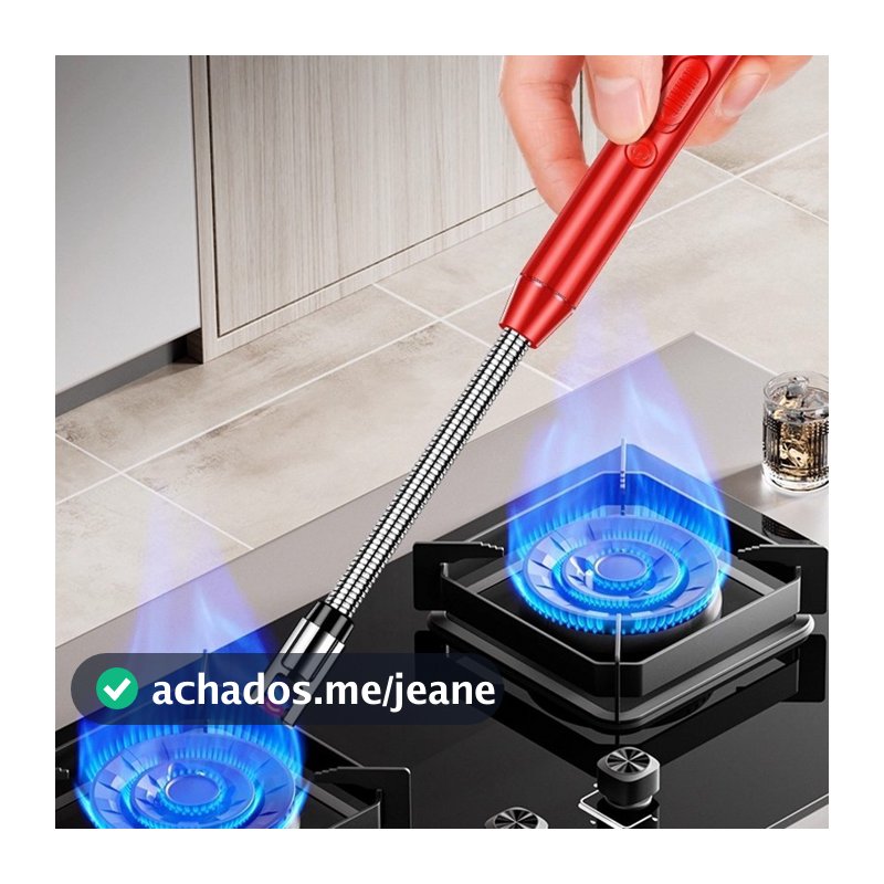 Acendedor Fogão Elétrico Eletrônico Usb Recarregável Luxo Isqueiro De Plasma Ecológico Sem Chama Anti Vento