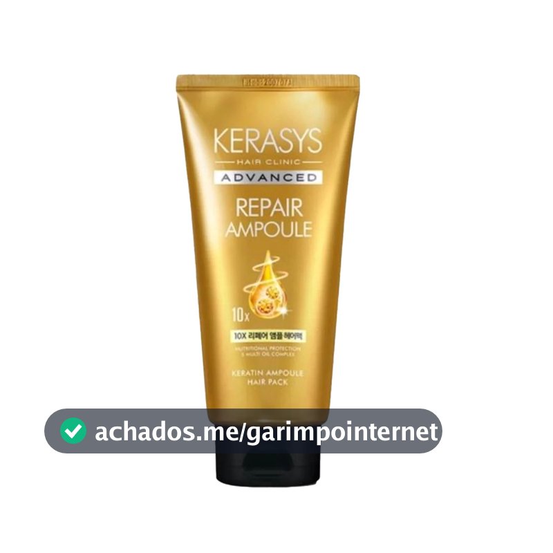 kerasys advanced 10 x repair ampoule hair pack for extremely damaged hair 300ml