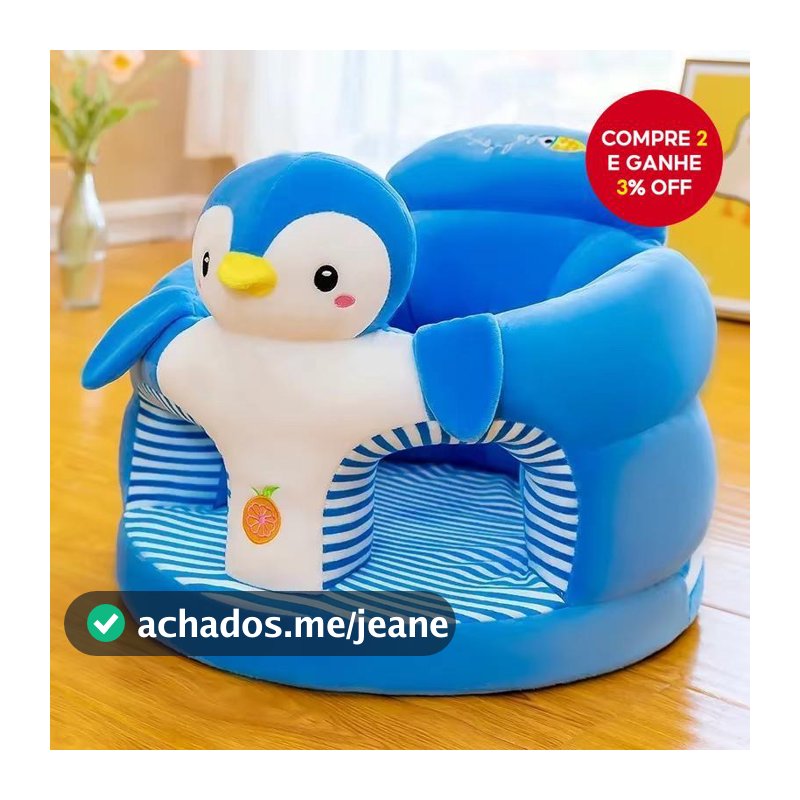 Capa De Assento De Apoio Para Bebês , Cadeira De Pelúcia Aprender A Sentar , Brincar , Lavável , Sem Enchimento , Verão