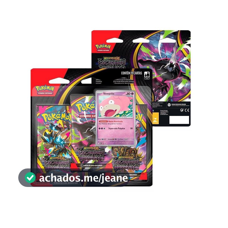 Cartas Pokémon Copag ME05 Blister Triplo