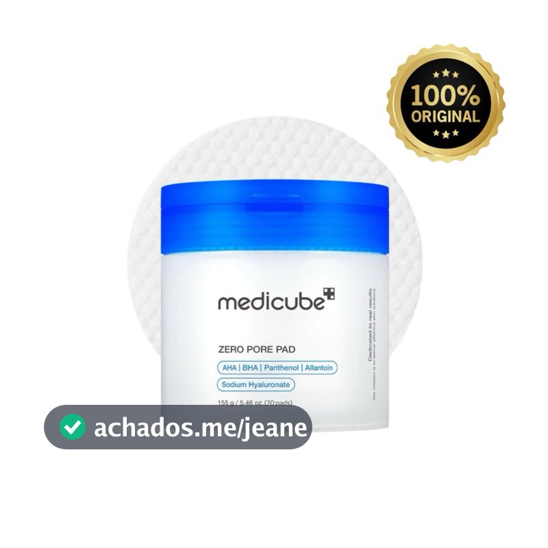 Medicube Zero Pore Pad Toner Pad Coreano Controle De Oleosidade