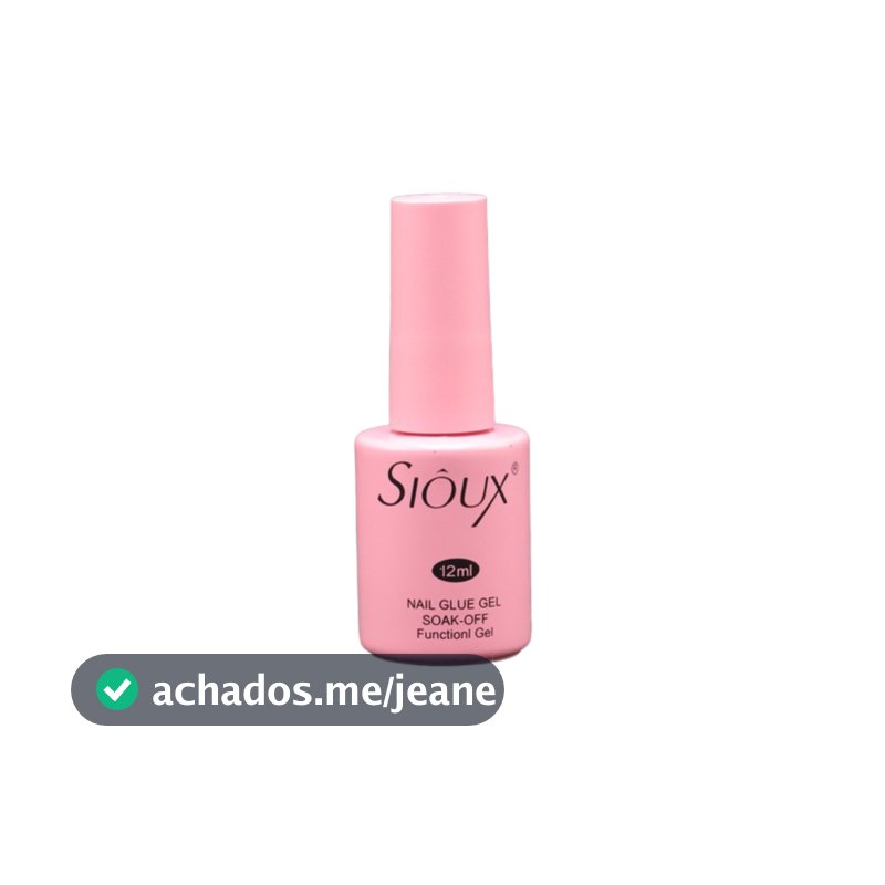 Cola De Unha Postiça Em Gel Liquida UV/LED Sioux 12ml
