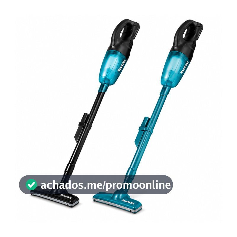 Aspirador de Pó Portátil Makita DCL180 LXT Sem Fio 650ml para Casa, Carro e Oficina Limpeza a Seco