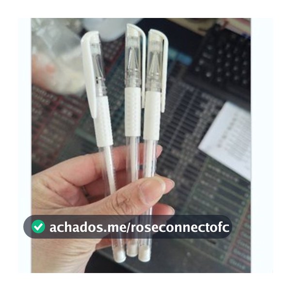 Kit Caneta Em Gel Para Marcação De Sobrancelha Design Micropigmentação Branca ou Rosa Microblading.