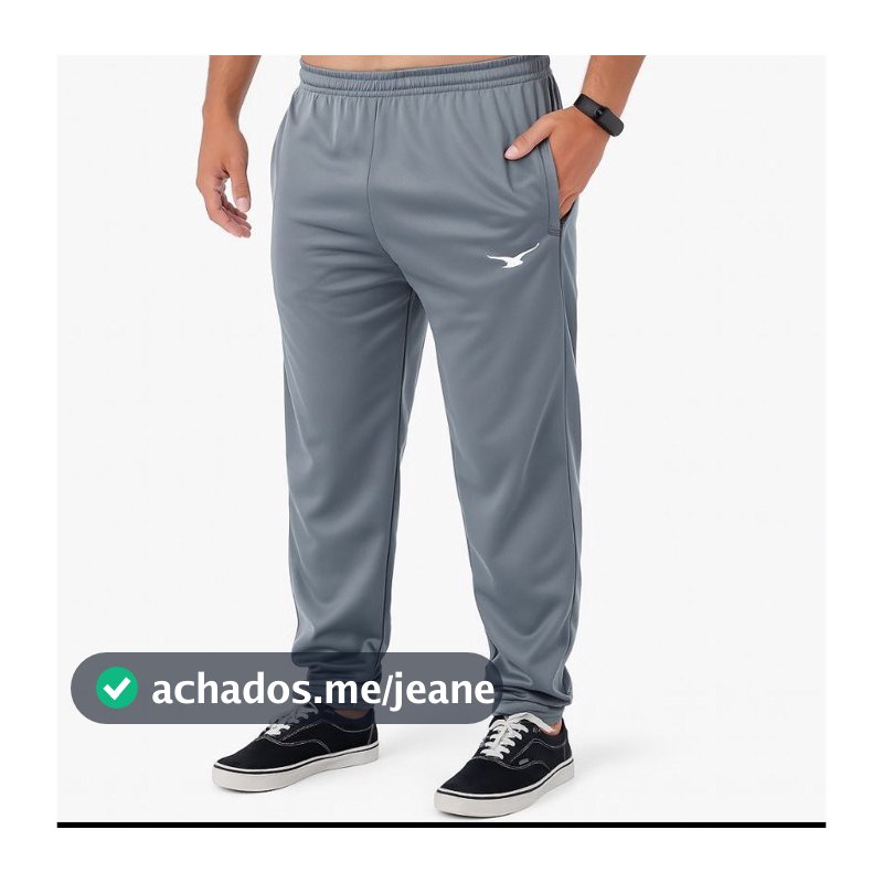 Calça Jogger Chimpa Slim Fit Com Bolsos Cordão Elastico