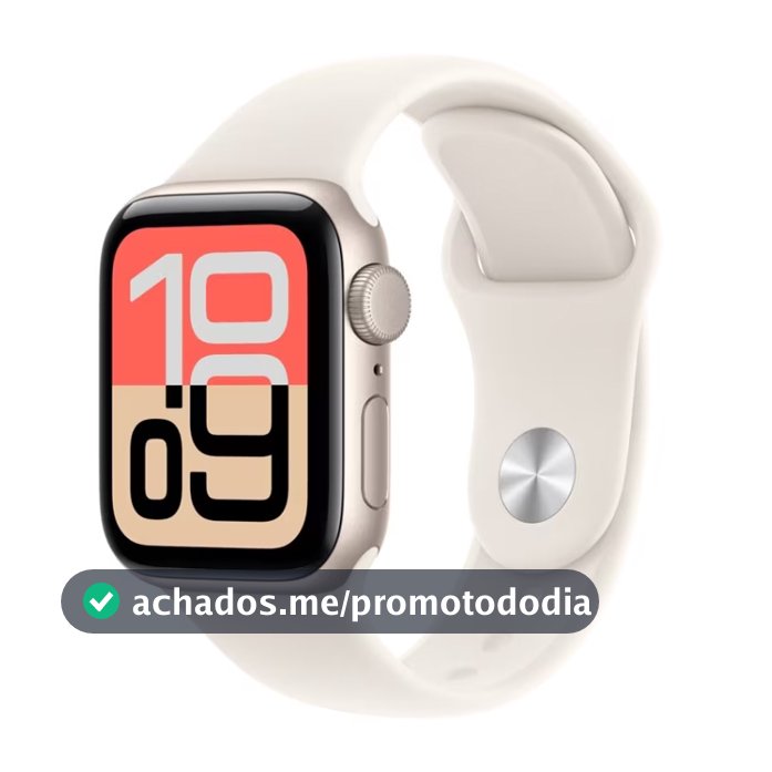Apple Watch SE 3 GPS 40mm ou 44mm - Original Com Nota Fiscal
