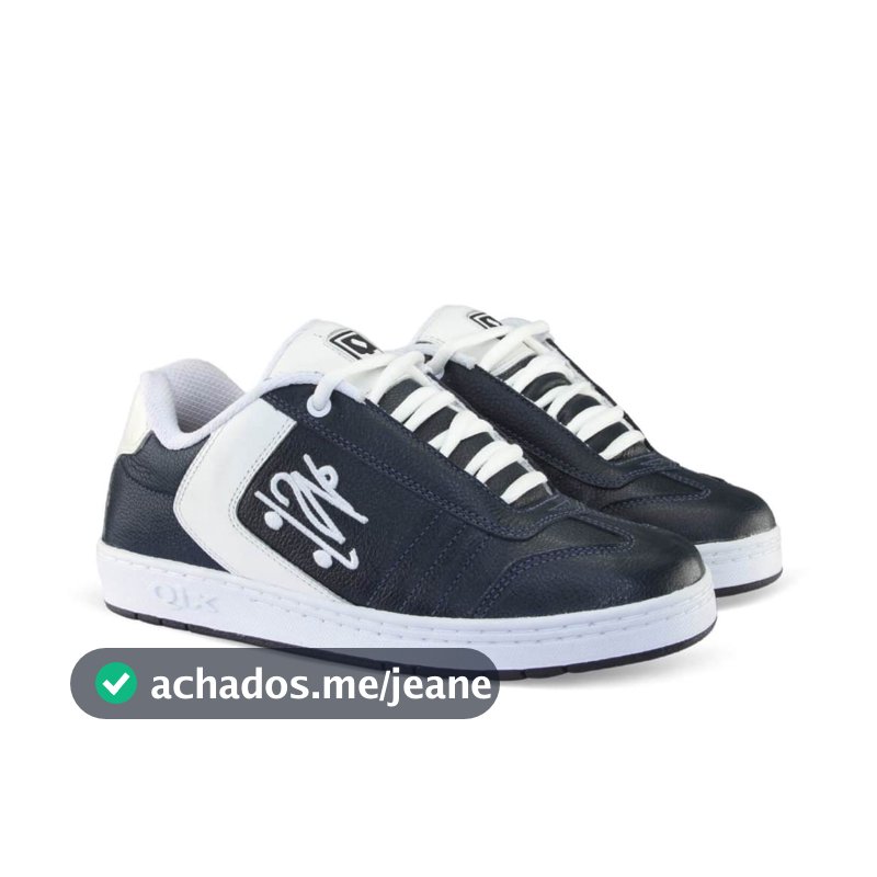 Tênis Qix Chorão 02 Skatista Couro Original Estampa Sola Skate