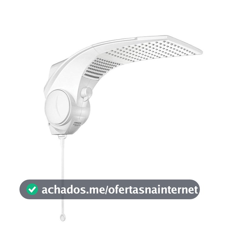 Chuveiro Lorenzetti Duo Shower Quadrada Eletrônico 7500W