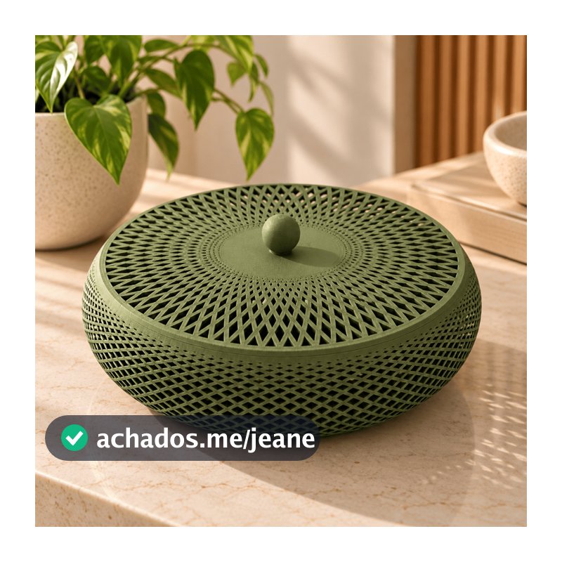Cesto Florata Organizador de Mesa Porta Objetos Decorativo Centro de Mesa Moderno