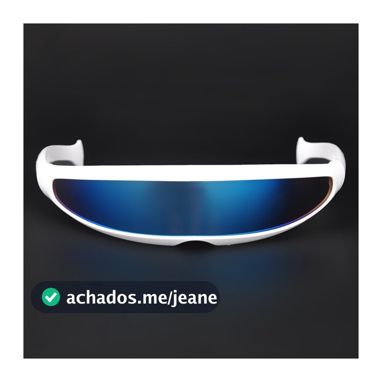 Óculos De Sol Com Viseira X-Men Cyclops | Armação Leve De Lente Espelhada UV400 Para Comic-Con/Party