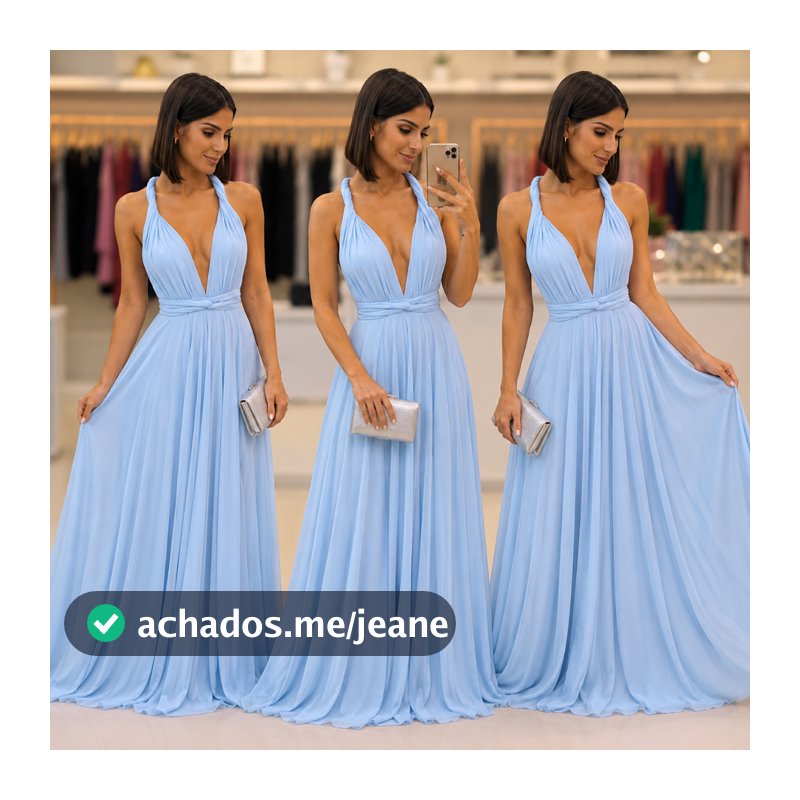 Vestido de Festas  Multiformas Madrinhas Eventos Varias formas de amarrar Casamento