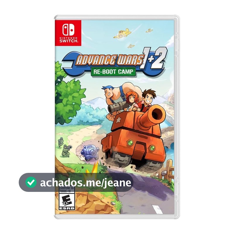 Advance Wars 1+2 Re-Boot Camp Switch Midia Fisica