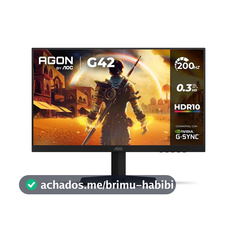 Monitor Gamer Aoc Agon G42 24g42he 24 Ips 200hz 0.3ms
