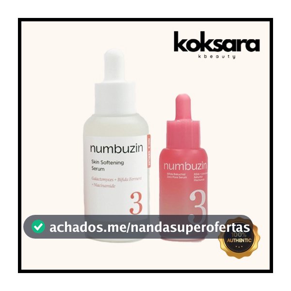 numbuzin no.3 skin softening serum 50ml, 30ml