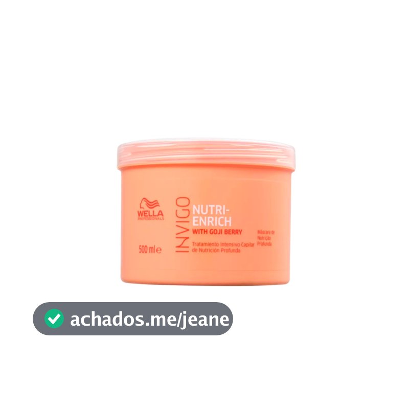 Máscara Invigo Nutri-Enrich 500ml - Wella Professionals