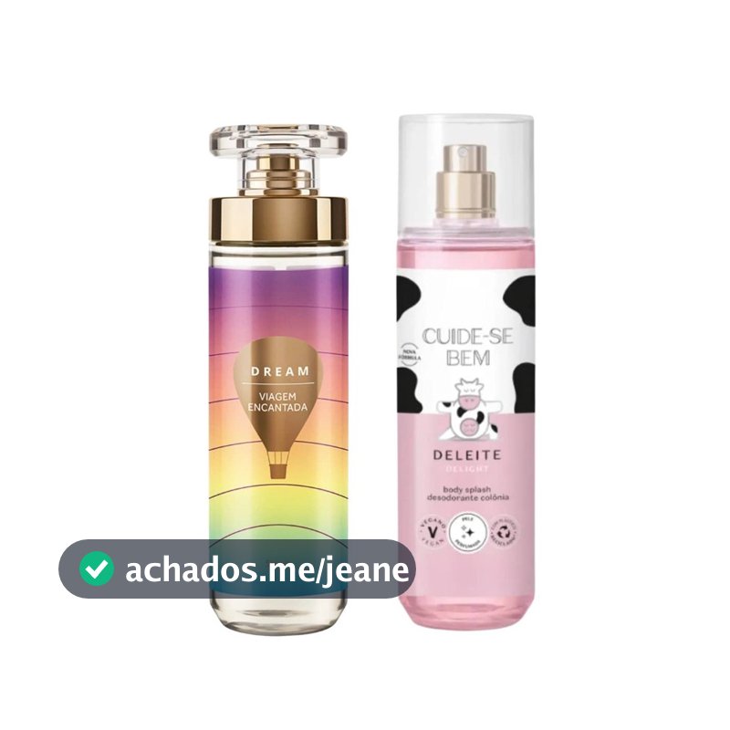 Dream & Deleite — Body Splash Encantado com Toque Doce e Delicado