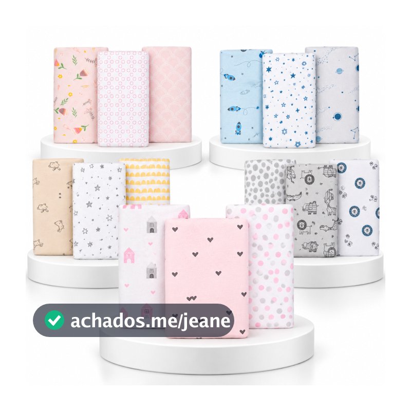 KIT 3 CUEIROS FLANELADOS BEBÊ PAPI COMPOSÊ  MANTA CHARUTINHO ESTAMPADO OVERLOCK