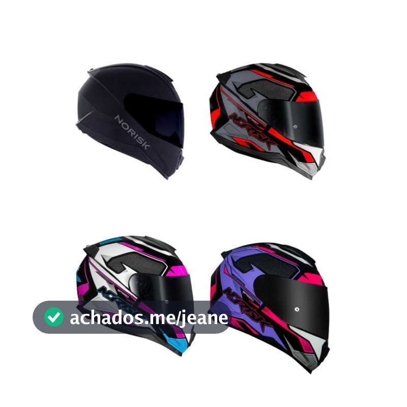 CAPACETE NORISK RAZOR DIVERSOS ( COM DETALHE)