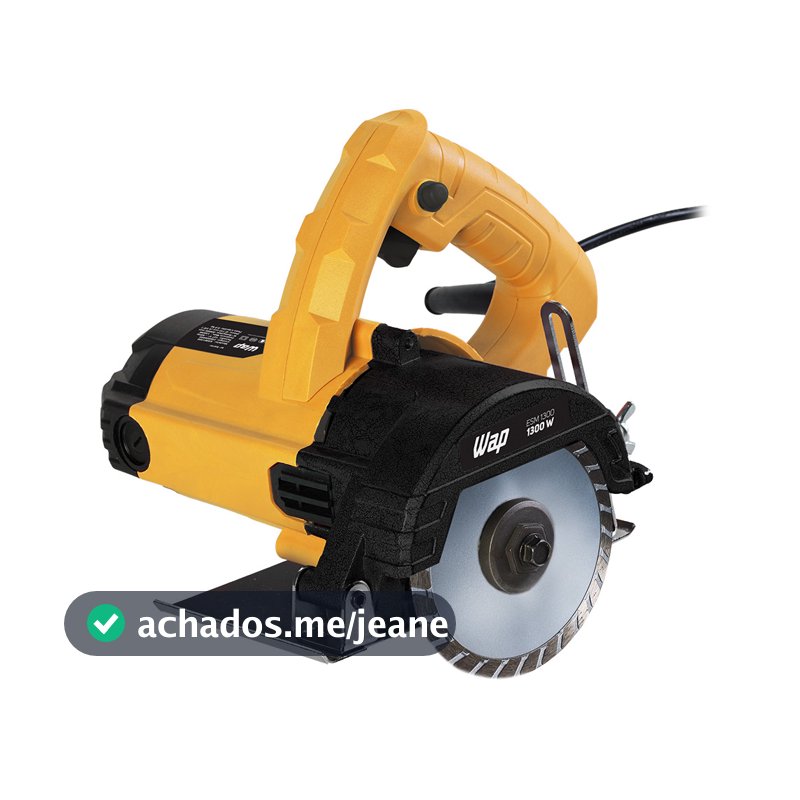 Serra Mármore Elétrica Profissional 1300W ESM1300 Wap