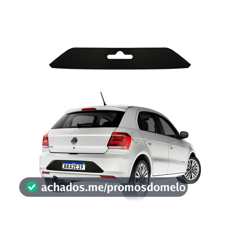 Acessórios Volkswagen Gol G7 G8 2016/2018 Adesivo Fundo  de Placa
