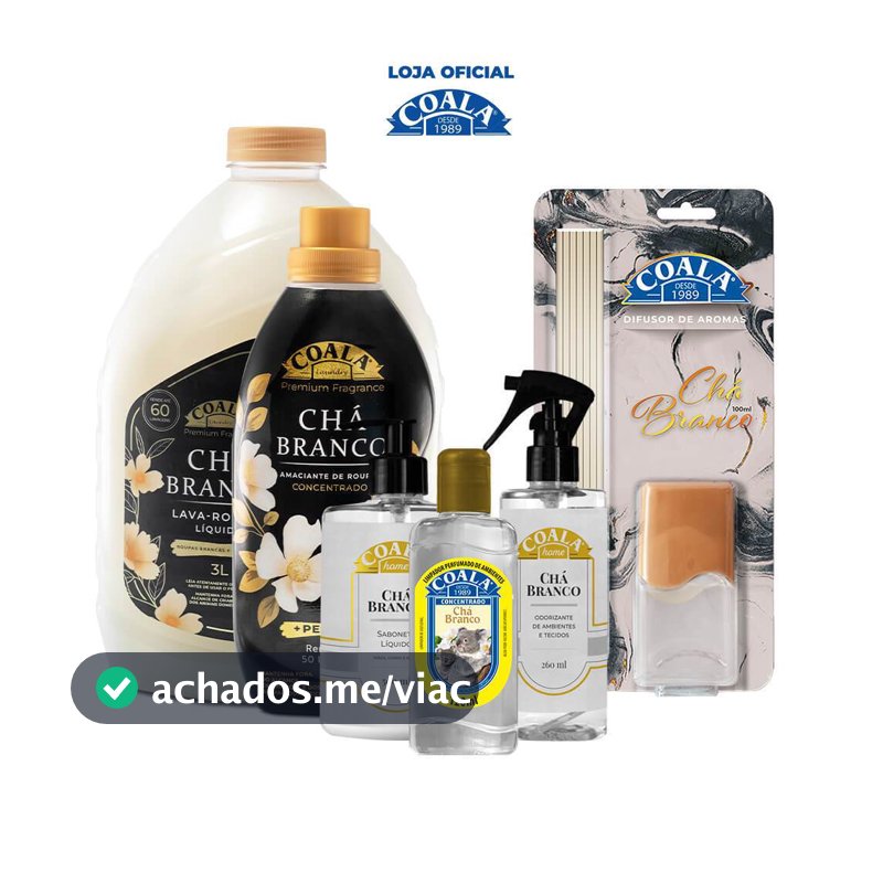 Kit Coala Completo Chá Branco