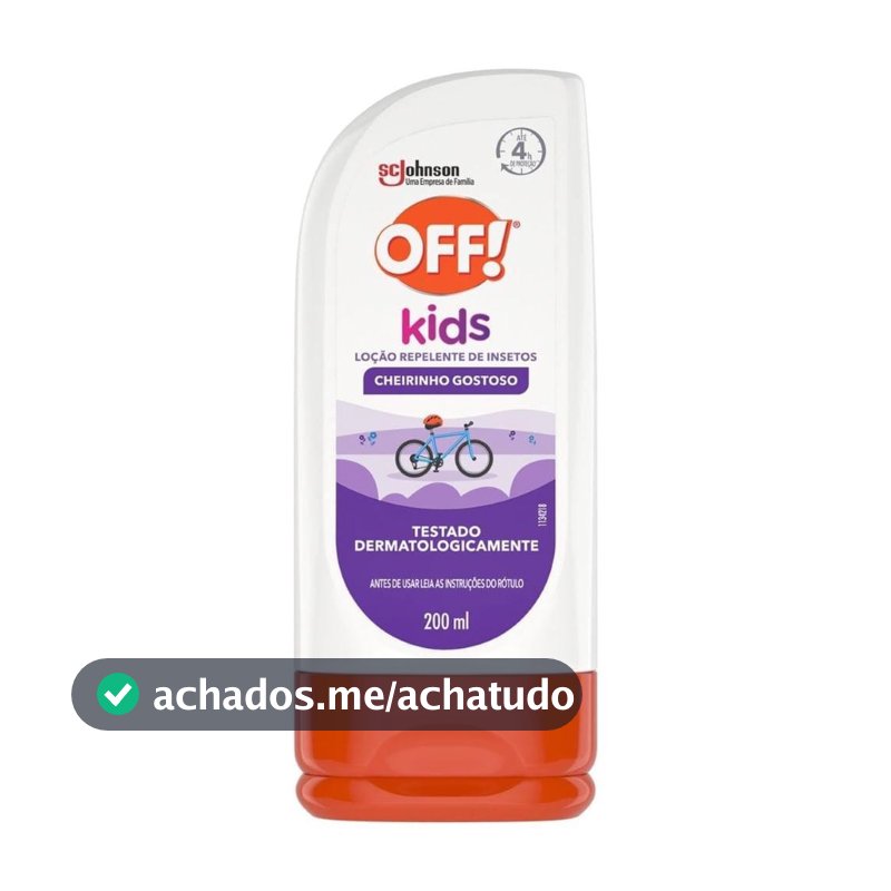 REPELENTE OFF KIDS 200ML LOCAO