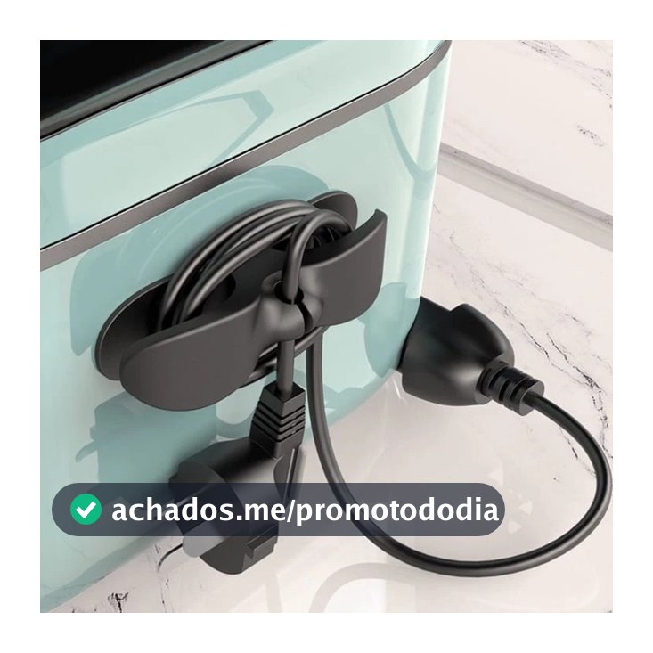 Kit Suporte Do Cabo Clipe Universal O Invólucro Cord Organizador Para Cabos De Armazenamento