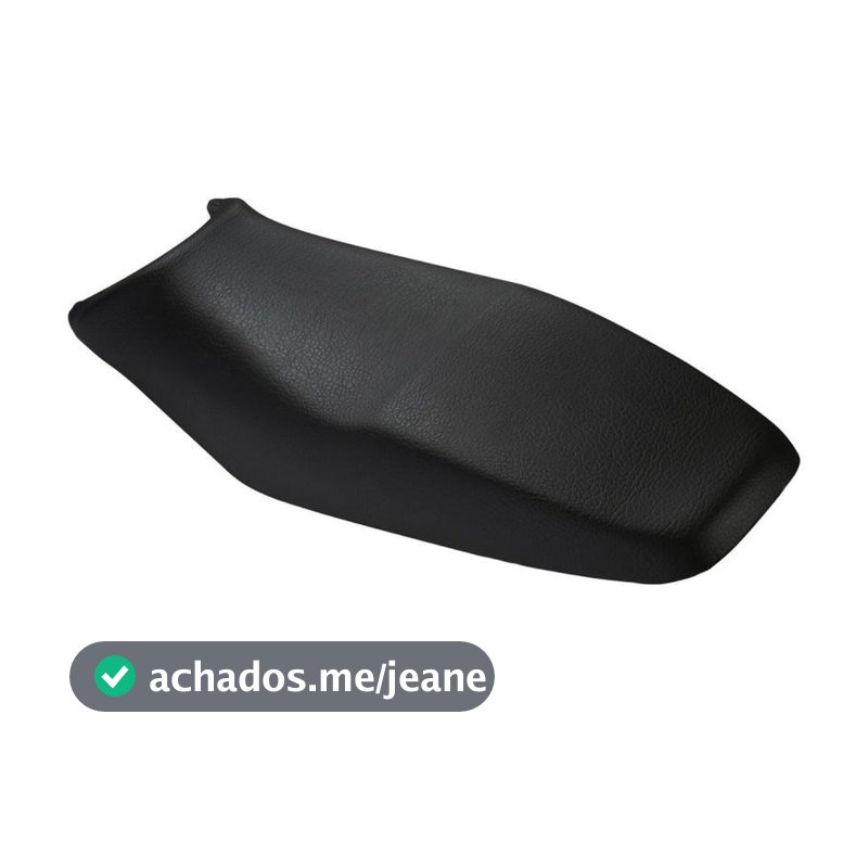 Capa de Banco de Moto YBR 125 Factor 2009 2010 2011 2012 2013 2014 2015 2016 Pro Tork Preta