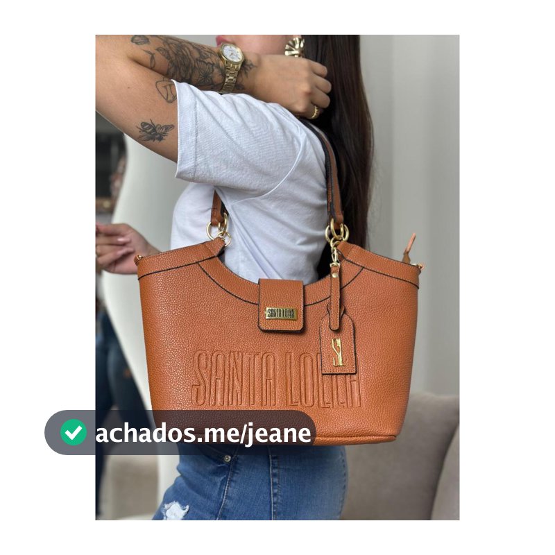 Bolsa feminina luxo grande de ombro e transversal estruturada espaçosa com design elegante