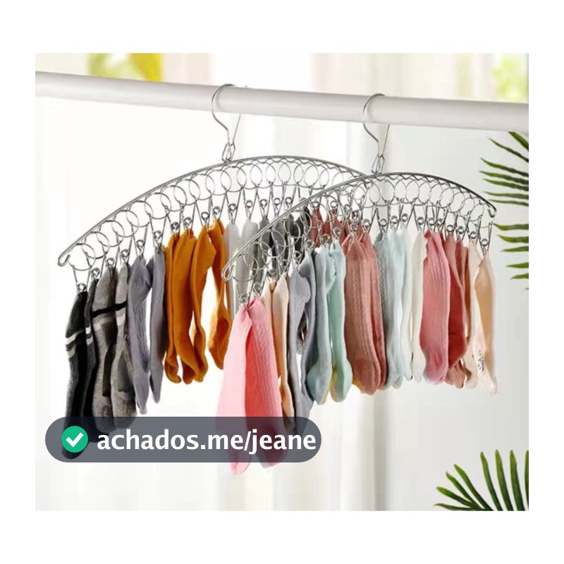 VARAL INOX COM 10/20/26/24 Prendedores