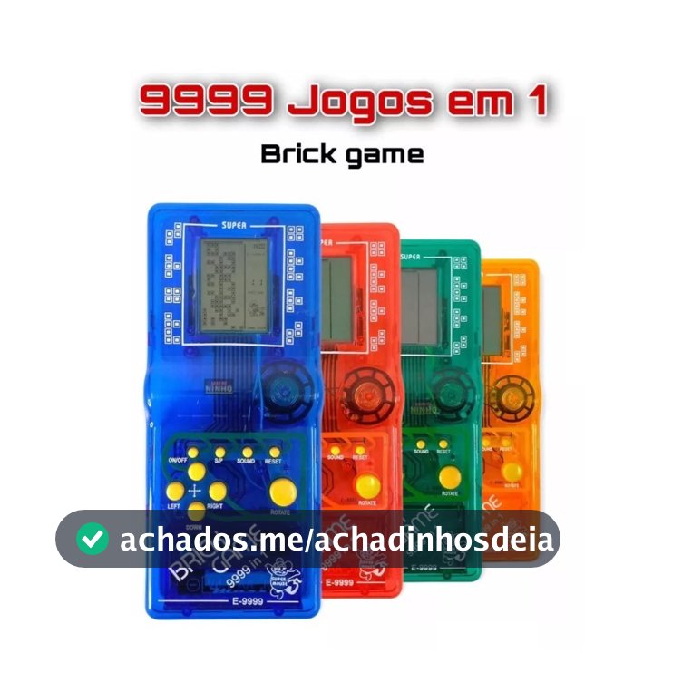 Videogames portáteis 9999 console de minijogos retrô jogos em um