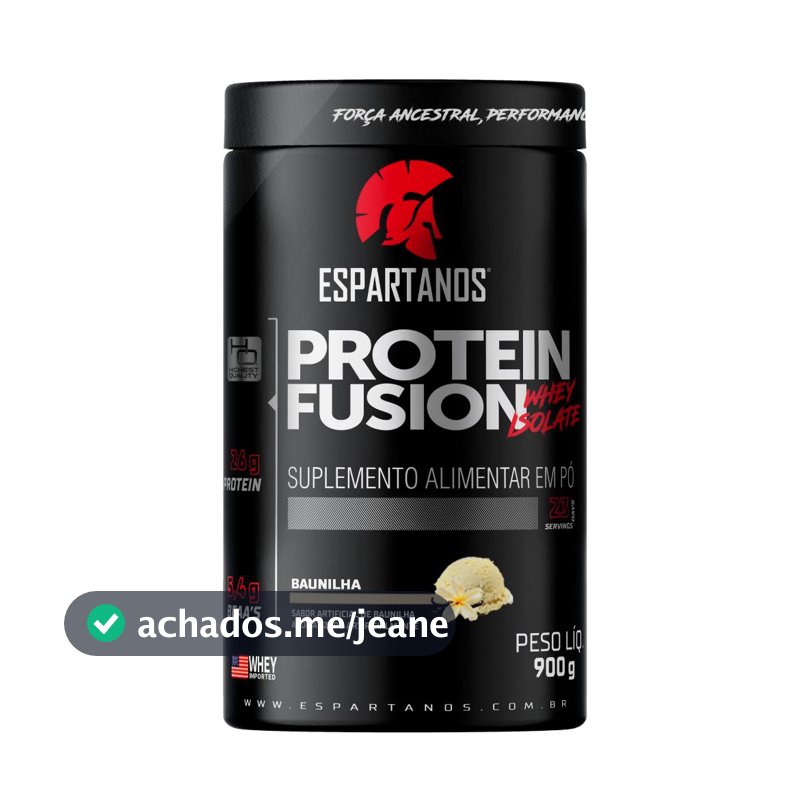Protein Fusion Whey Isolate 900g - Espartanos