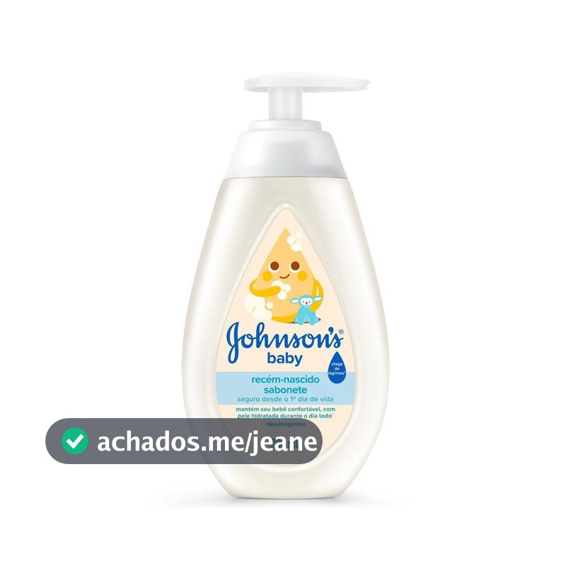 Sabonete Líquido Johnson's Recém Nascido 200ml