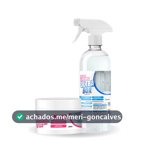 KIT ULTRA BOX + POLIMAX MANUTENÇÃO E POLIMENTO TUDO LIMPINHO