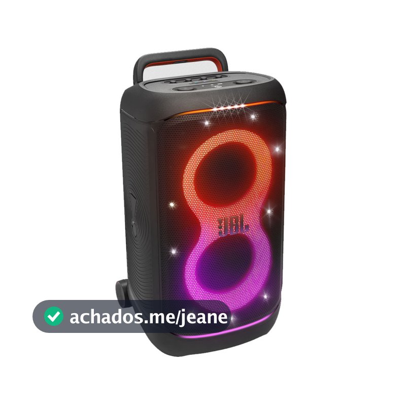 Caixa de Som  PartyBox 520 400W Bluetooth Bateria 15h Luzes JBL
