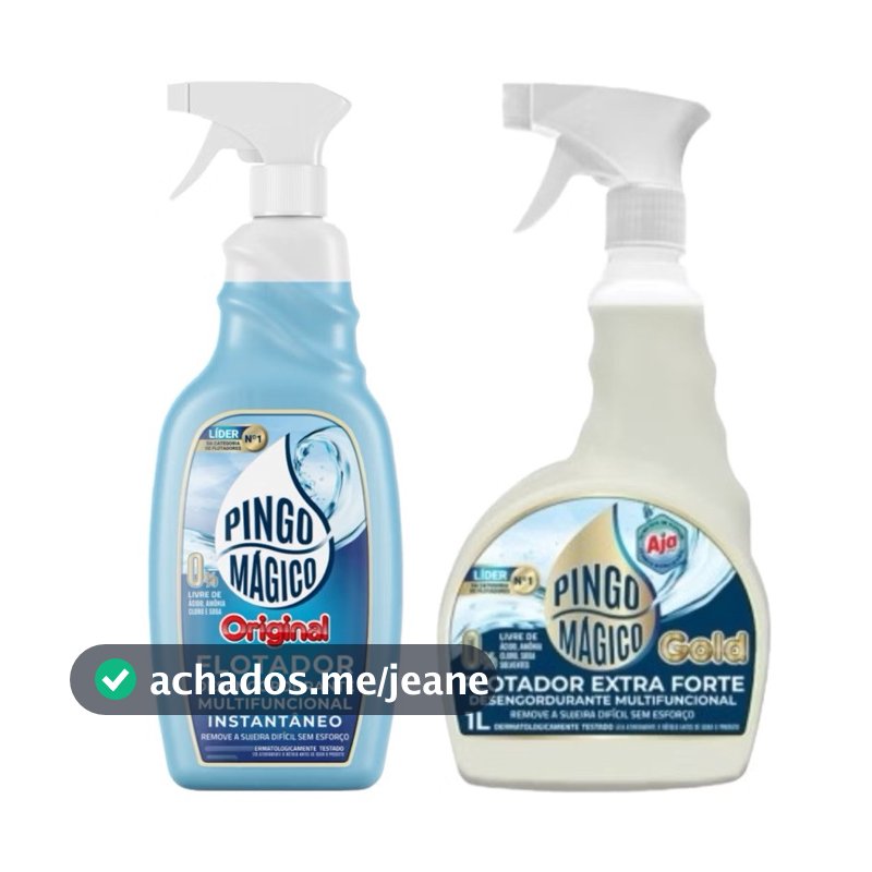 Pingo Mágico Original 1 Litro - Flotador Para Limpeza / Pingo Mágico Gold