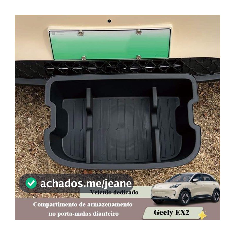 Adequado para a caixa de armazenamento do porta-malas dianteiro do Geely EX2.
