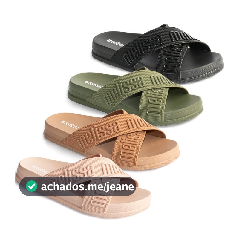 Chinelo Melissa Cozy Slide M-lover Feminino Original 36118