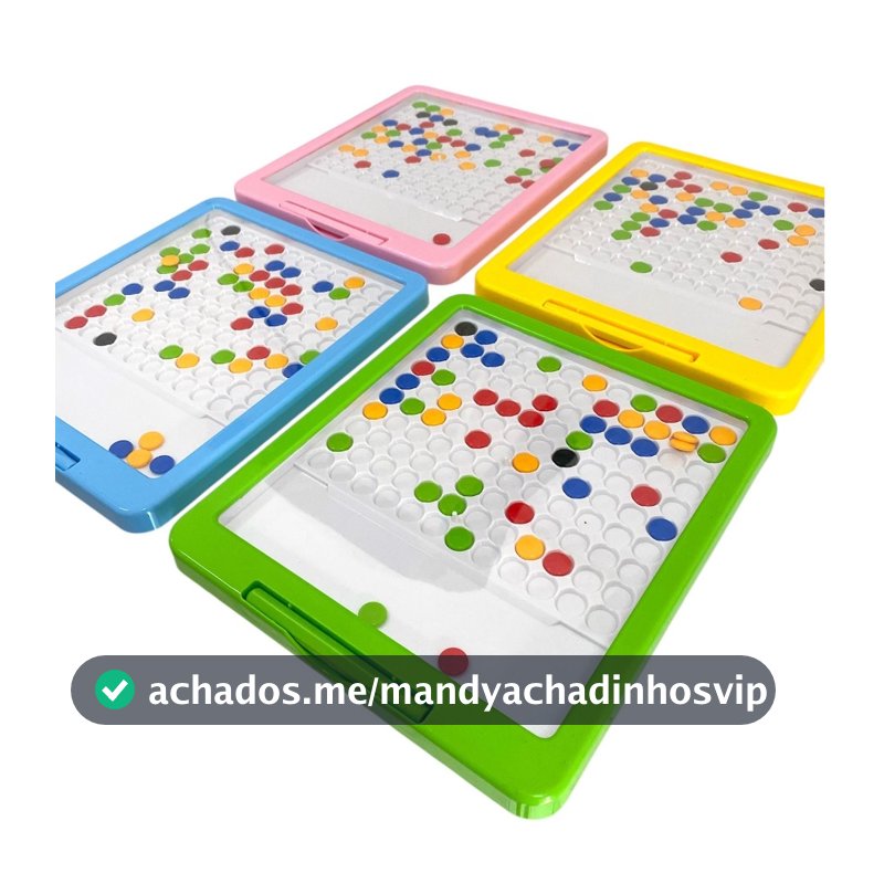 Tábua De Desenho Magnético Lousa Escrita Colorido Folhetos Criativos Padrão Educaional Grande