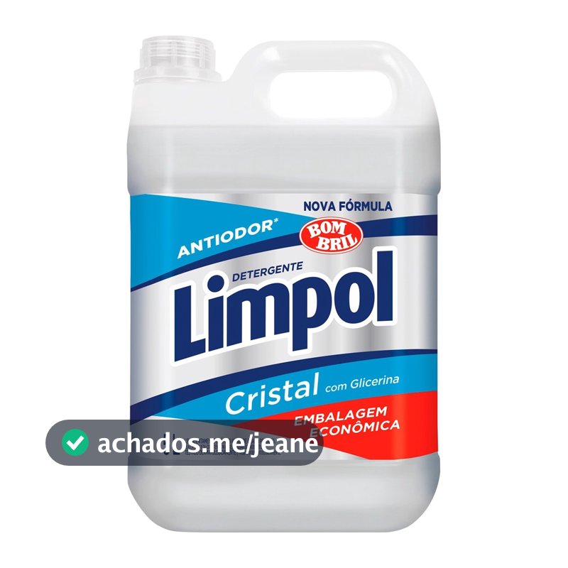 Detergente Limpol Cristal 5L