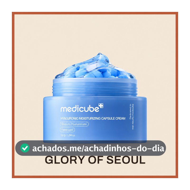 MEDICUBE Hyaluronic Moisturizing Capsule Cream, 55g