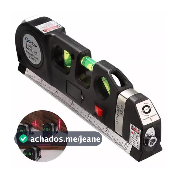 Nível Laser Profissional Trena Level Pro3 Estágios Nivelador