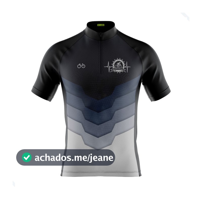 Camisa Ciclismo MTB Masculina Dry Fit Secagem Rápida com UV Pro Tour Ondas