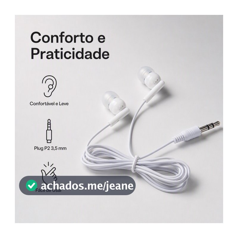 5/10/20 Kit Fones de ouvido com fio e Microfone |  barato para celular PC
