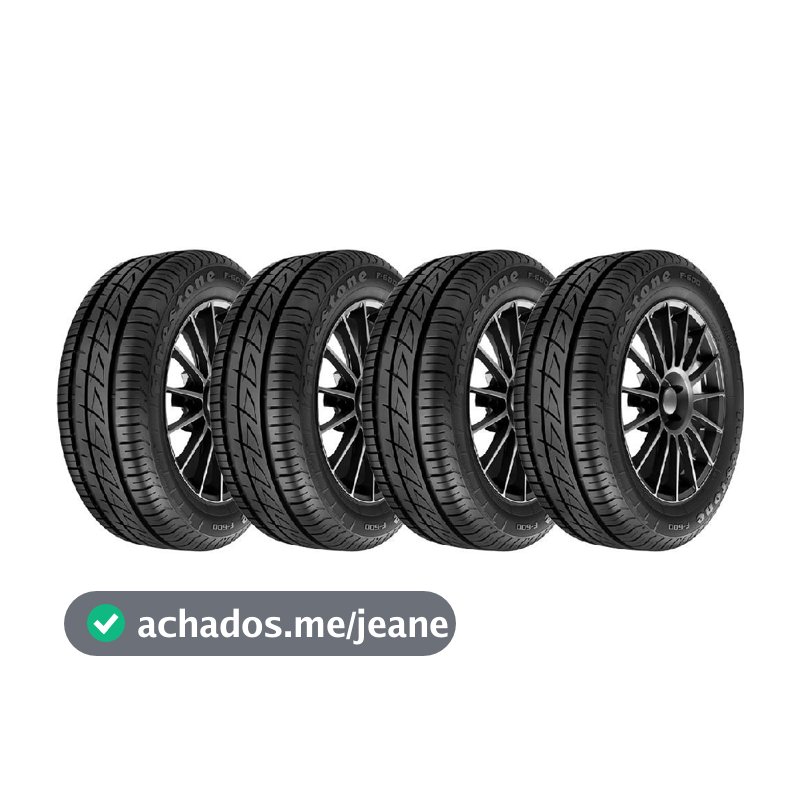 Kit 4 Pneus Aro 14 Firestone 175/70 R14 84t Bl F-600